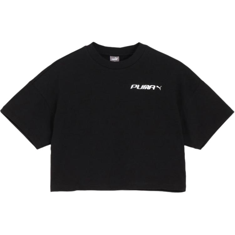 PUMA Downtown T Shirt Women s Black 680702-01 L