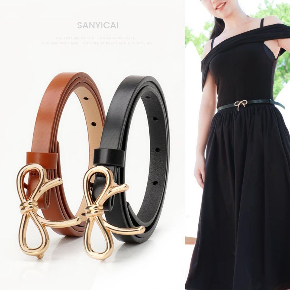 All-match Waist Belt Casual Trouser Belt  For Lady Dress Coat Sweater Decorative