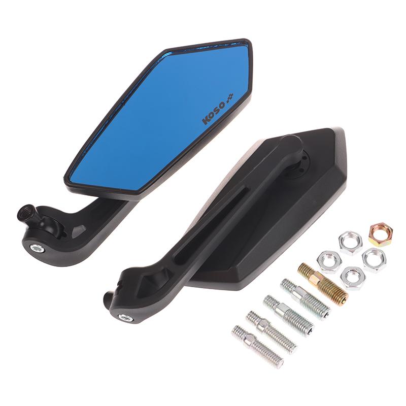 1 Set Abs Plastic Moto Accessories Motorcycle E-Bike Rearview Mirrors Scooter Electrombile Back Side Mirror 8Mm 10Mm