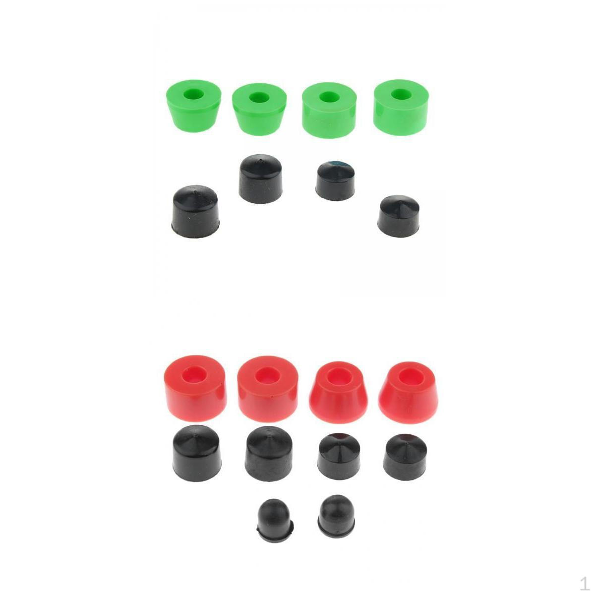 

20 шт. Втулки для скейтборда для деки лонгборда, комплекта траков, мужские и женские аксессуары для катания на скейтборде на открытом воздухе