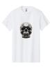 Disco-Bal-Schedel Heren Grafisch T-shirt, 100% Katoen, Casual Zomerkleding