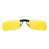 Sunglass Clips For Men/women Drivers Driving Night Clips Sunglasses Goggles For Night Vision Fo J2S9