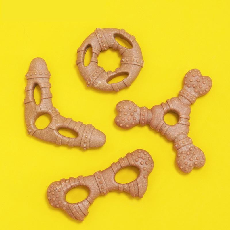 Bite-resistant Pet Dog Toys Interactive Teeth Grinding Dog Toys Teeth Cleaning Toy Funny Puppy Training Toy Dog Accessories