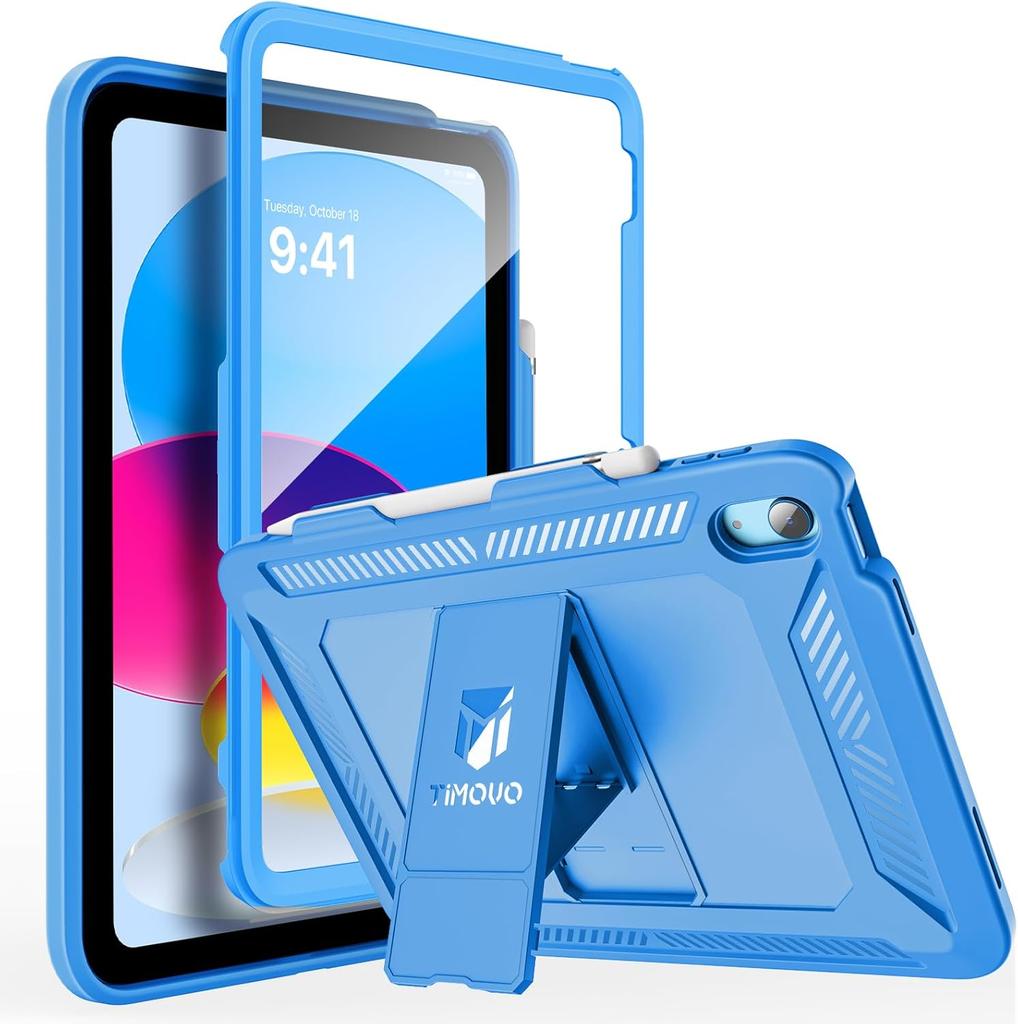 Case for IPad (A16) 11th Generation 11Inch 2025,iPad 10th Gen Case 2022 with Screen Protector Heavy Duty Shockproof Rugged Cover