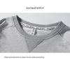 Men's Trendy Autumn Color Block Round Neck Sweatshirt - Loose Fit, Korean Style