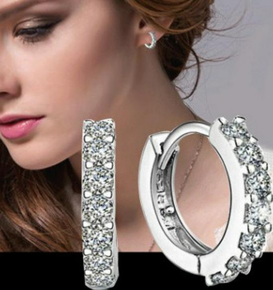 

Классические модные маленькие серьги-каффы для женщин - круглые, простые, индивидуальный дизайн