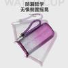 High-grade light luxury titanium-covered thermos cup female business gift box water cup gradual change color ribbon rope coffee cup
