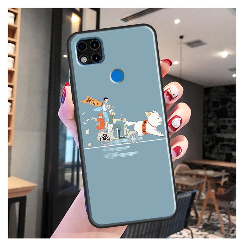 Gintama Gintoki Soft Case For Xiaomi Redmi Note 11 Pro Note 10 Pro Note 9 Pro 10S 9S 8T 9A 9C 9T Cover