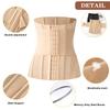 Fajas Cinturilla Fuertes Control de Vientre de Cuerpo Completo Ropa Moldeadora para Mujer Corsé Cruzado Cinturón Entrenador de Cintura Moldeador para Mujer