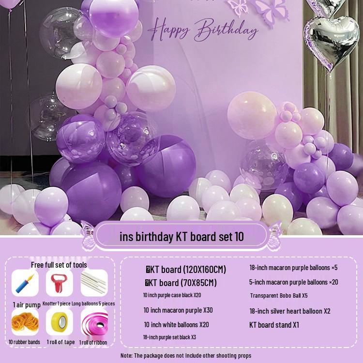Butterfly-Themed Balloon Decorations for 18th Birthday Celebration Backdrop