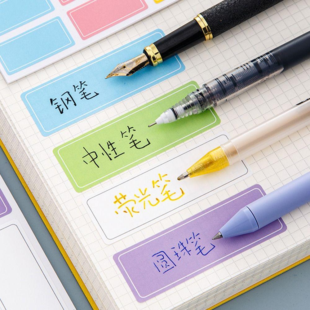 Subject Classification Name Tag Sticker Decoration Sticker Nameplates Name Labels  Children