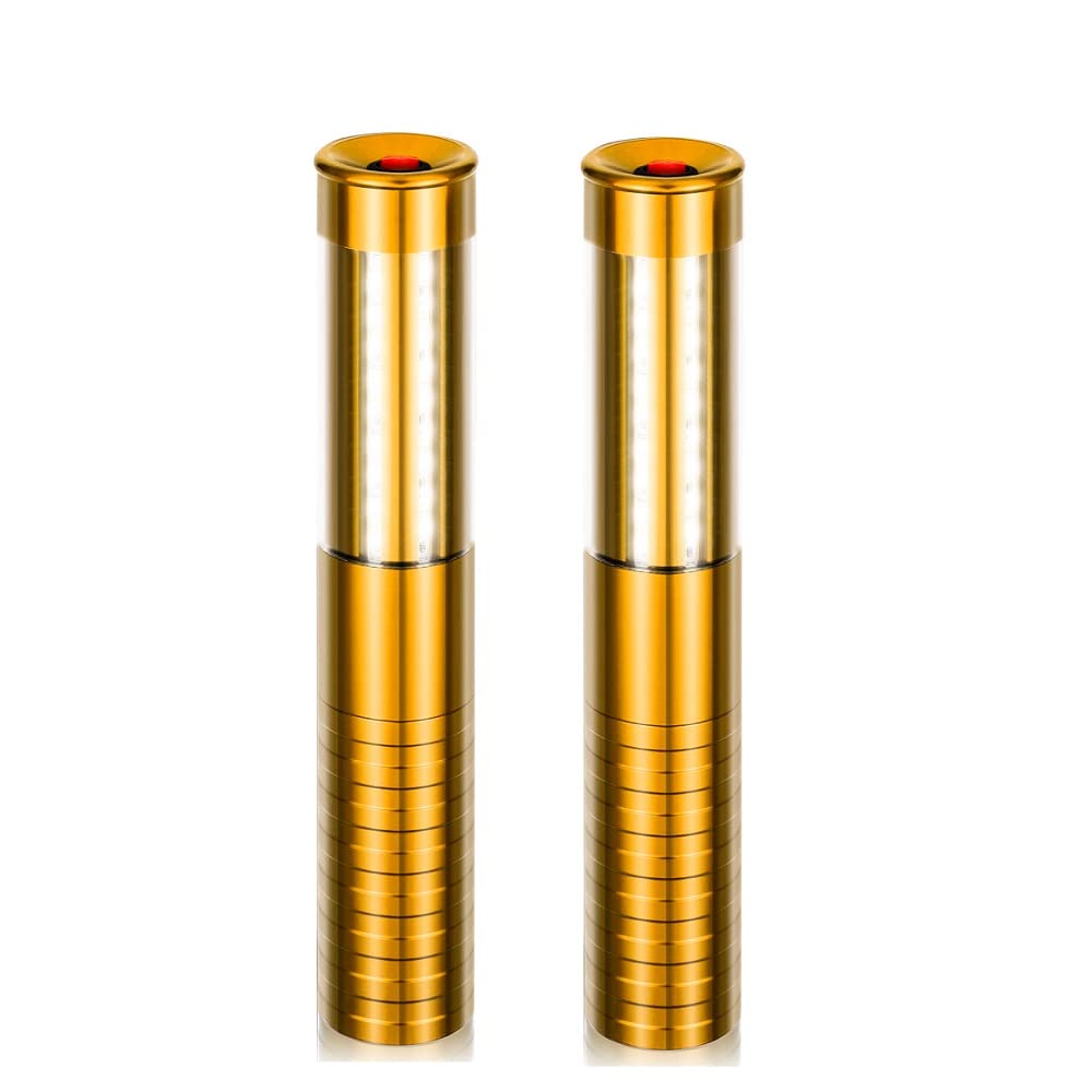 

2 LED Strobe Baton Lights, Champagne Bottle Handheld Light (Gold)