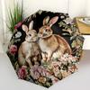 Lively Rabbit Automatic Folding Umbrella Compact, Lightweigh Perfect for Outdoor Adventures and Travel as a Thoughtful Gift for Friends and Family