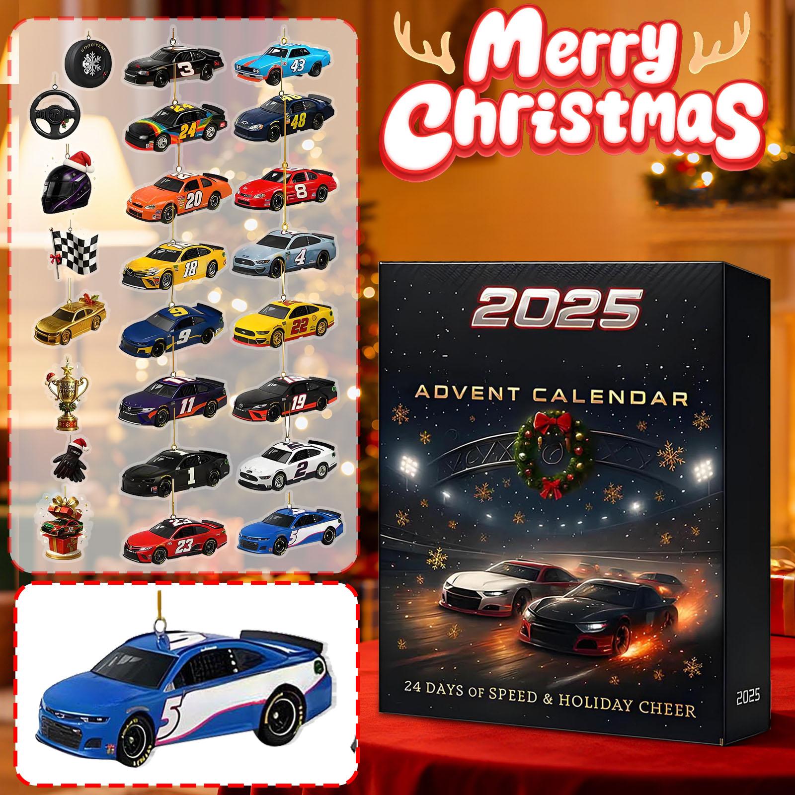 

Календарь обратного отсчета включает 24 подарка, календарь обратного отсчета и подарок-сюрприз One Size