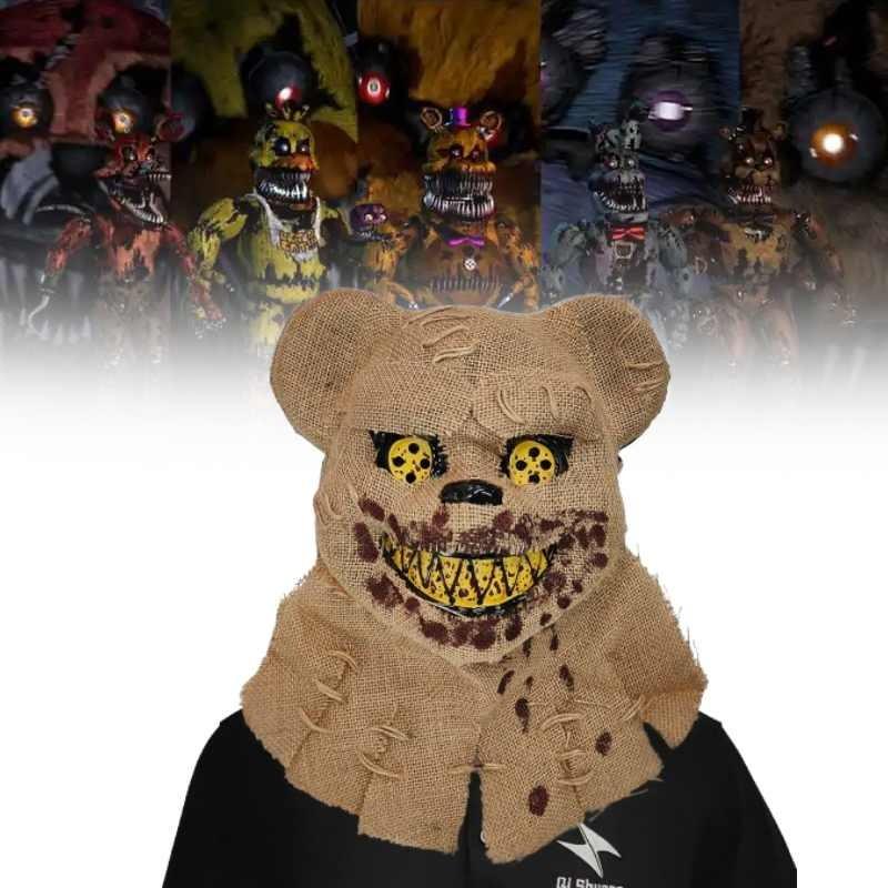 Five Nights At Freddy's Material de PVC Máscara Divertida de Animal para Niños Fiestas Temáticas