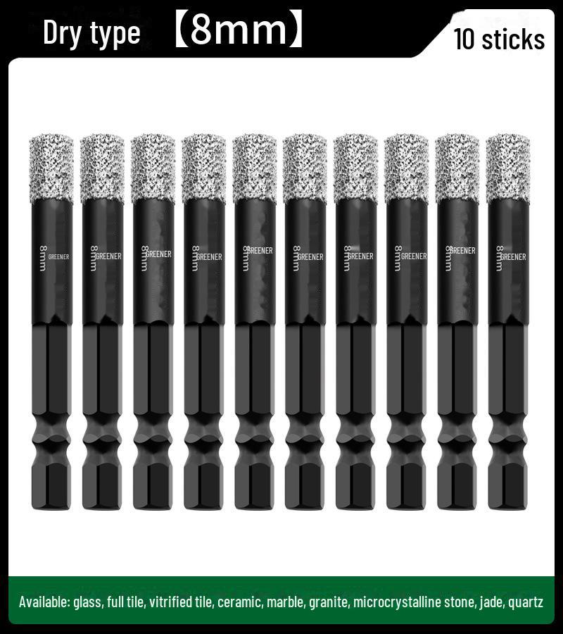 Green Forest Tile Drill Bit for Glass, Marble, and Ceramic
