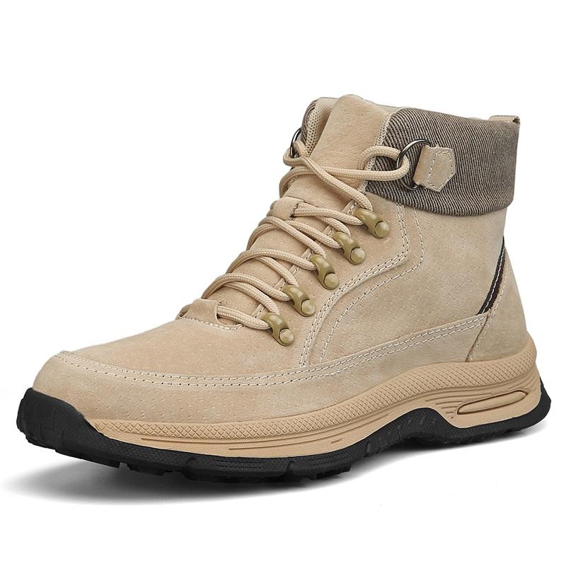 

Модные брендовые мужские замшевые ботинки для активного отдыха Мужские походные ботинки Мотоциклетные ботинки Knight Красивые повседневные туфли Бесплатная доставка 46