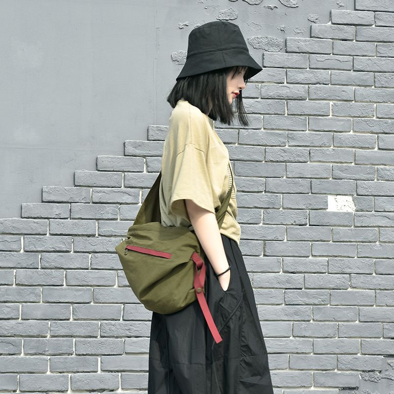 

Модная сумка Модная большая нагрудная сумка Army Green