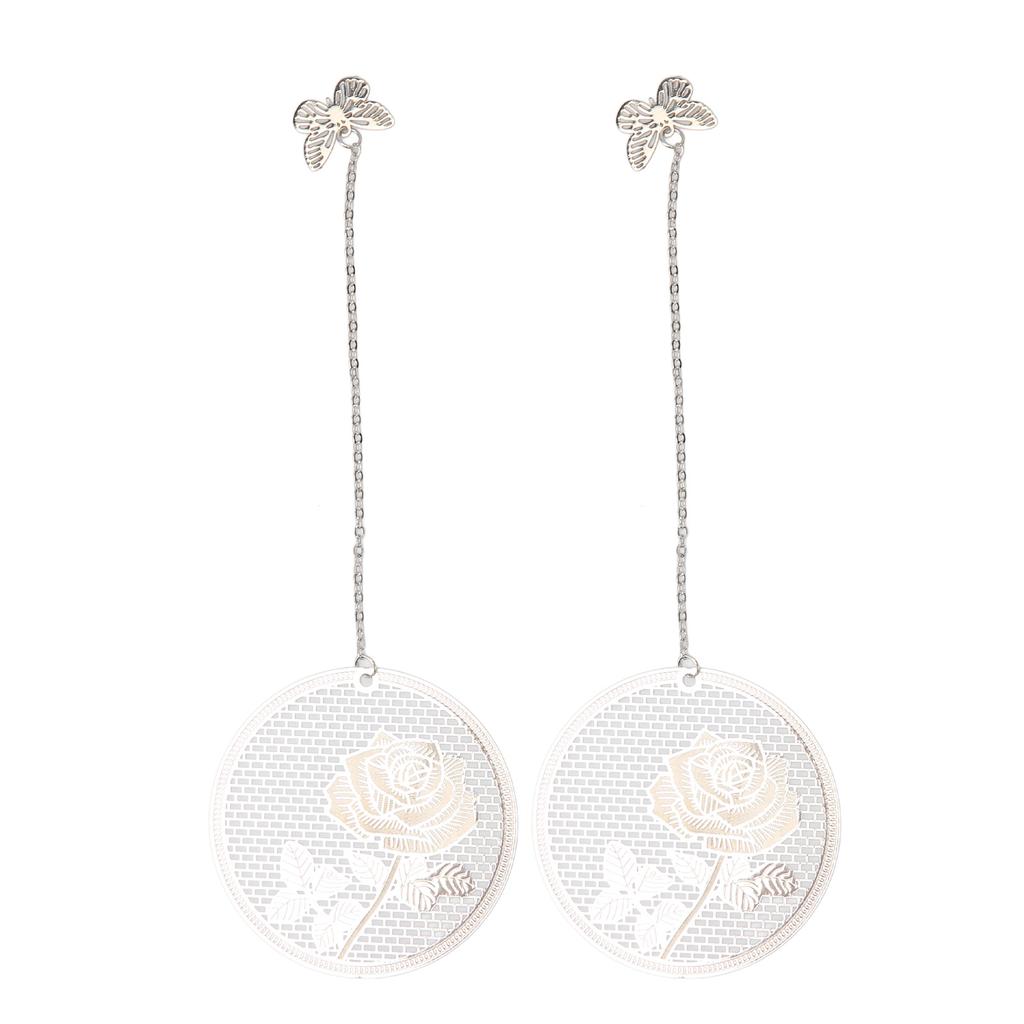 2pcs Leaf Vein Bookmark Vintage Metal Bookmark Delicate Hollow Bookmark for Readers Writers Students Teachers