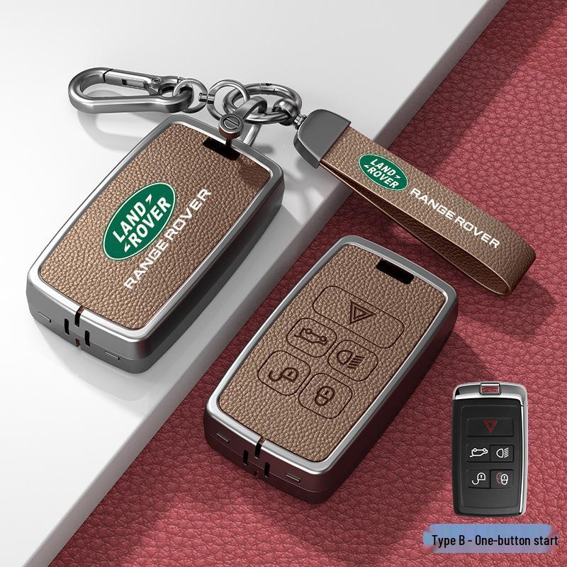 Land Rover Schlüsseltasche: Passend für neuen Range Rover Sport, neuen Defender, Discovery 5 - Schutzhülle für Autoschlüssel für Männer & Frauen
