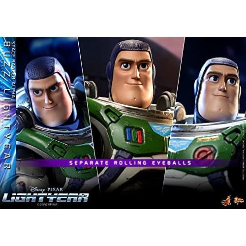 Movie Masterpiece Buzz Lightyear Buzz Lightyear (Space Ranger Alpha) 1/6 Scale Figure, White, Approximately 30cm Tall