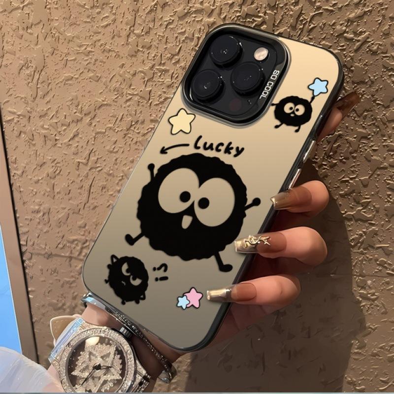Lucky briquettes are suitable for Apple 11PROMAX mobile phone case iPhone11 cartoon 11 trendy 11 all-inclusive 11 protection