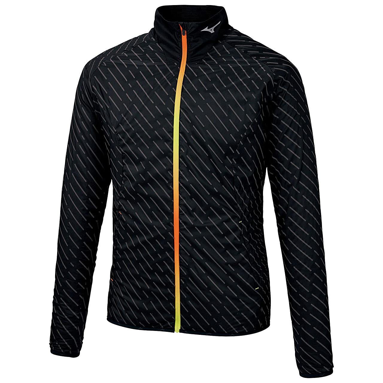 

Mizuno Reflective Wind Jacket Size Small Size Men s (J2ME0510), Black, (Japan S) чёрный