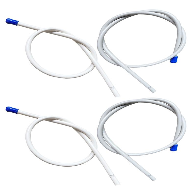 4Pcs Front & Rear Sunroof Water Drain Hose Pipe For VW Tiguan 2010-2017 5N0877231 5N0877233A