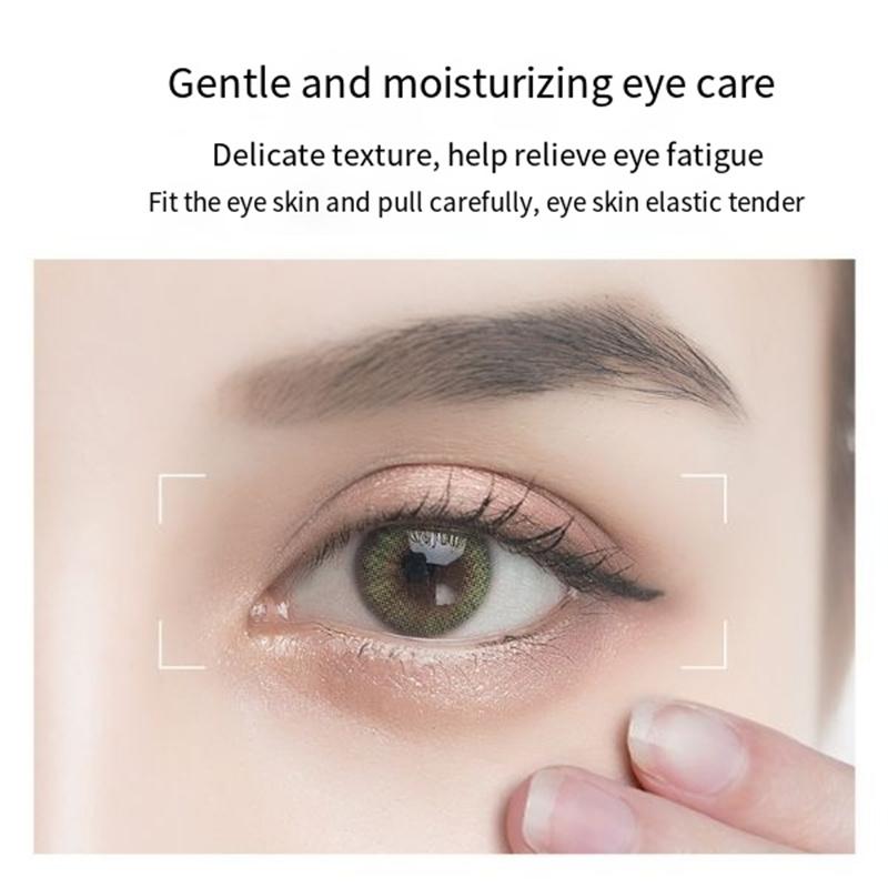 Anti- Wrinkle Eye Cream with Roller Ball Quick Drying Hydrating Hyaluronic Acid Refreshing Eye Serum Fades Fine Line