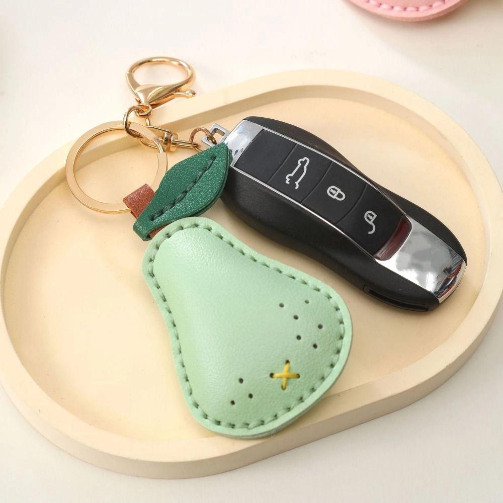 

Strawberry Leather Keychain Cherry Bag Pendant Fashion Fruit Pendant Men Style5