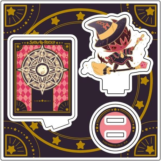 SHOW BY ROCK!! 48 Wizard ver. Crow [New Illustration] Acrylic Stand Plate