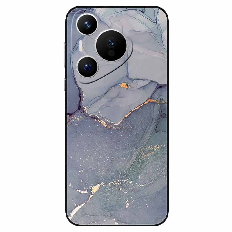For Huawei Pura 70 / Pura70 Pro Case Soft Silicone Fashion Marble Shockproof Cover for Huawei Pura 70 Ultra P 70 Pro+ TPU Coque