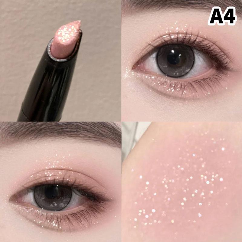 

Pearlescent Eyeshadow Stick Pencil Glitter Eyeshadow Makeup Waterproof Shimmer Silkworm Liner Pen Cosmetics Beauty Makeup Tool A4