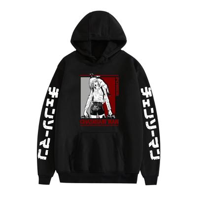 Chainsaw Man Herren Damen Hoodies Herbst Lässiger Pullover Hoodie Mode Sweatshirts Hip Hop Sweatshirt Kleidung