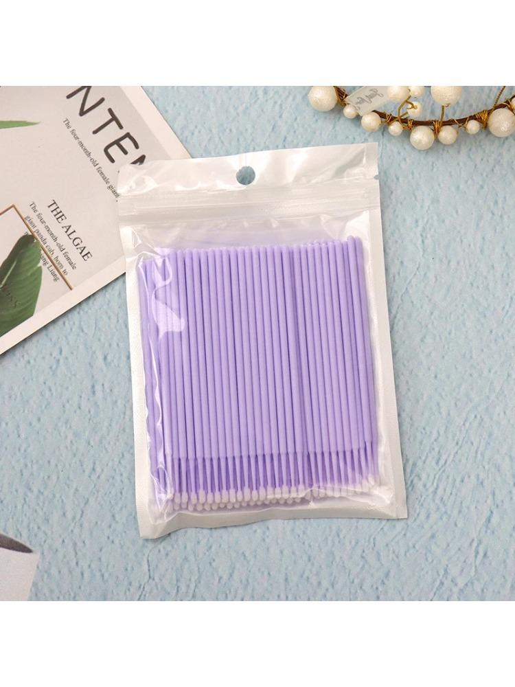 500 pcs-1500pcs Disposable Micro Eyelash Brush Heads Expanded Personal Eyelash Brush Heads Multi-purpose Micro Brush Heads QIWU