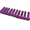 10Pcs Colorful Universal 6Mm Racing Motocross Component Kit Fairing Dirt Pit Bike Moto Fixing Nuts Bolts Auto Accessories Motorcycle Screw