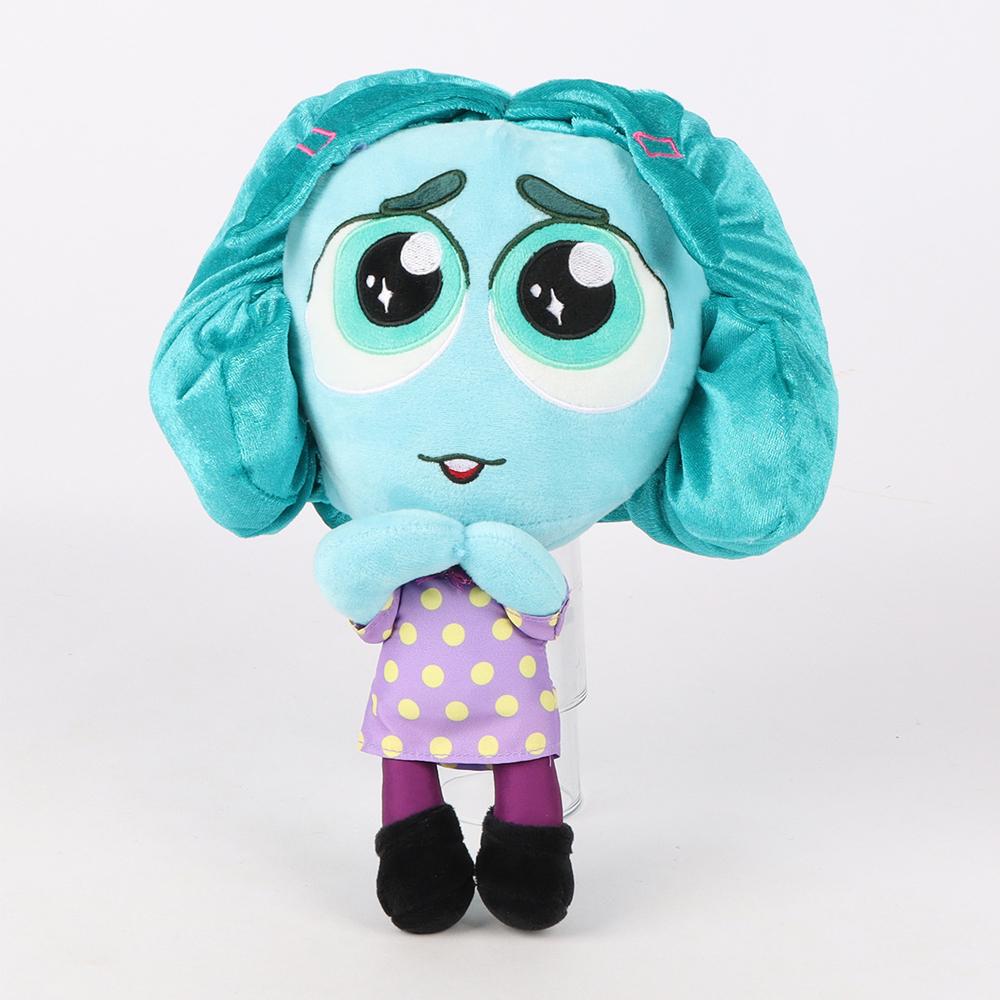 10style 21-26cm Inside Out Cartoon Characters Bing Bong Joy Sadness Anger Disgust Fear Plush Playthings Doll Presents Ideal for Children