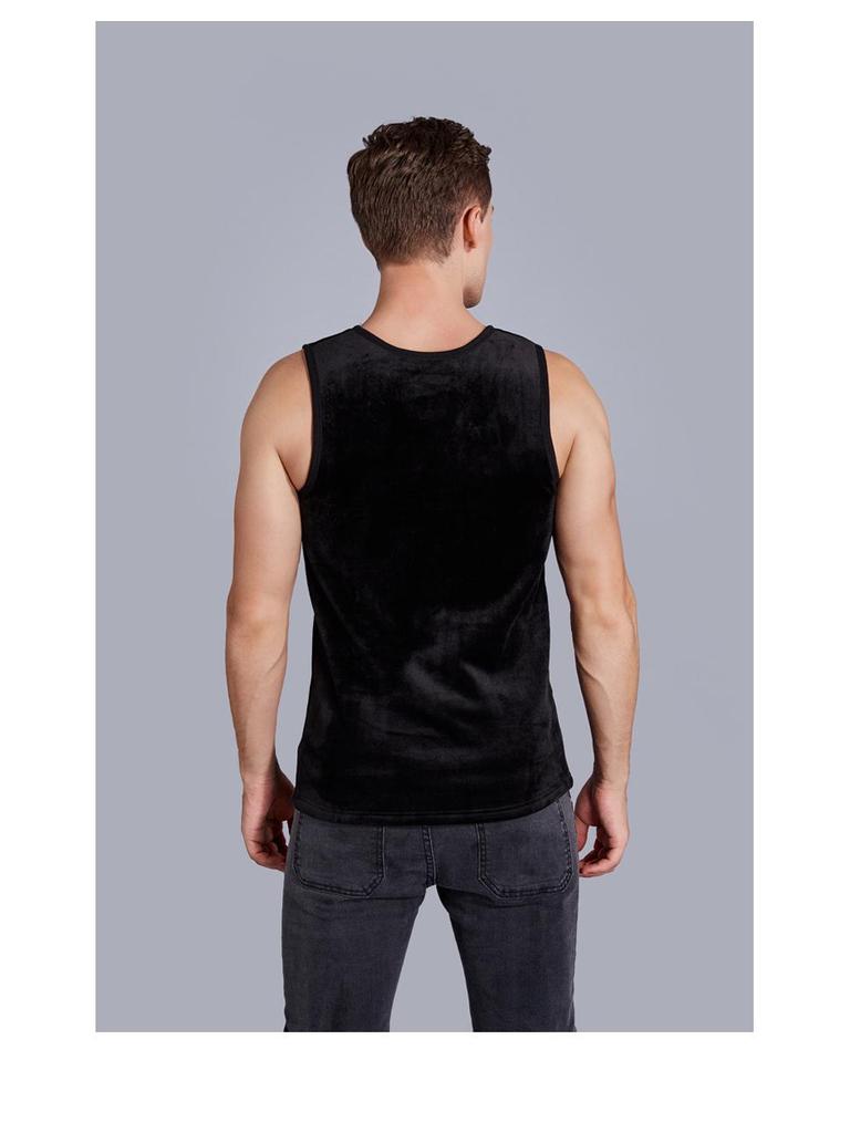 Men's Winter Fleece-Lined Vest & Base Layer Set