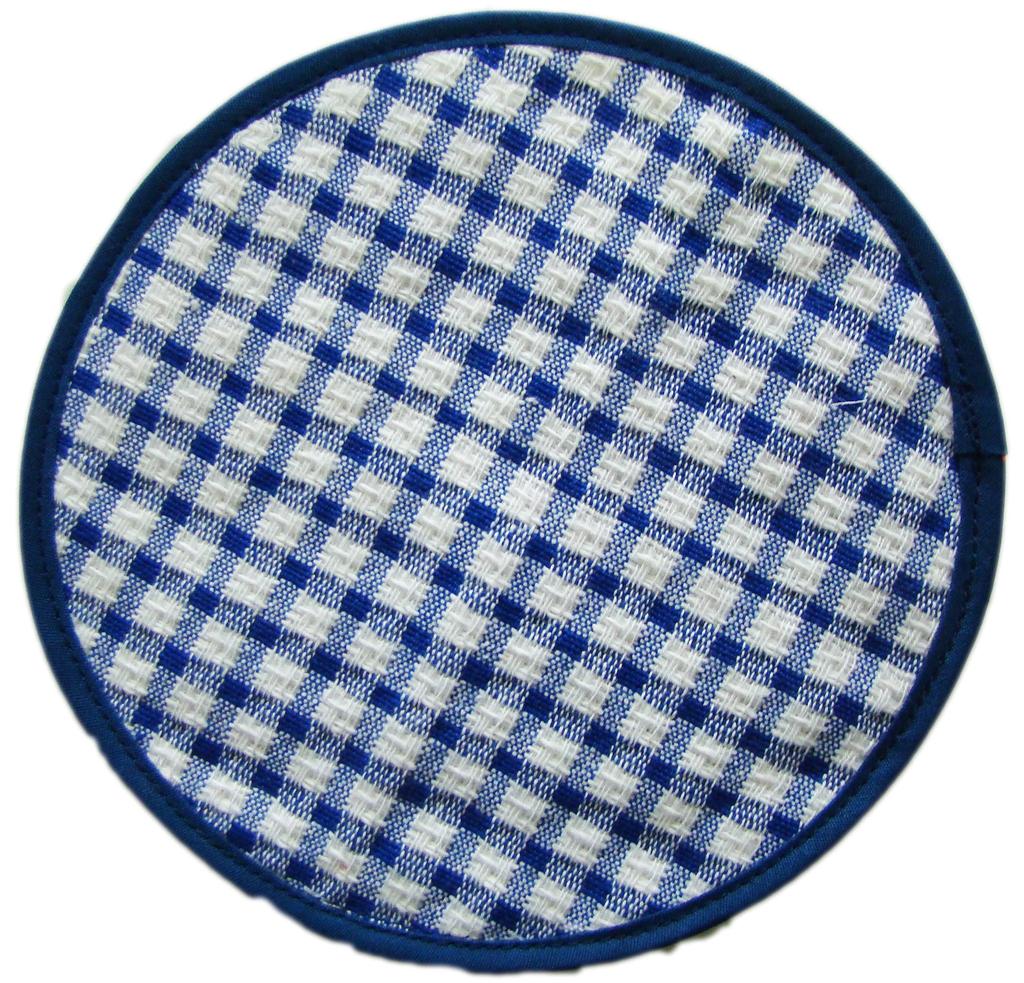 Santens Tea Cozy Small & Pot Mat Set, Exotic Navy (Made with Belgian Cloth)