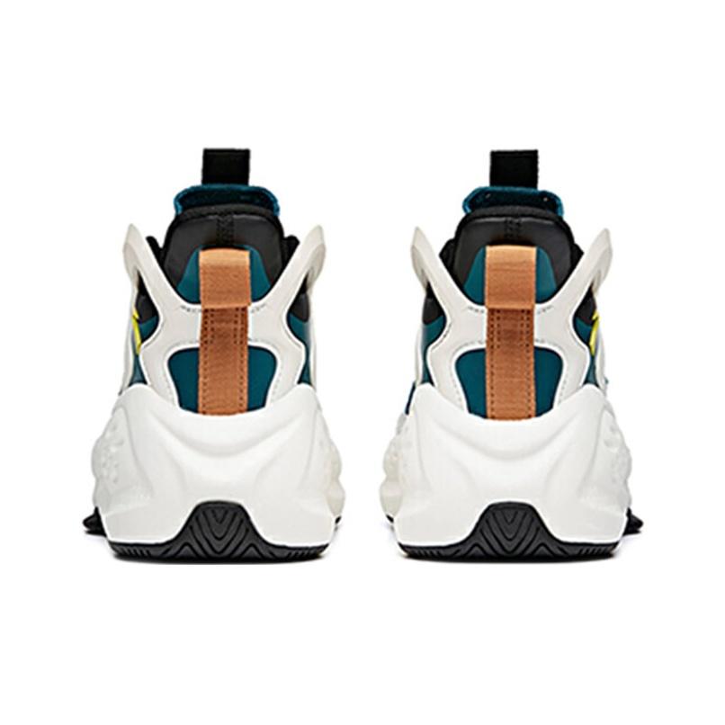 Anta Badass 2.0 Comfortable Durable Breathable Low-Top Sneakers Men Sneakers White 112038081-4