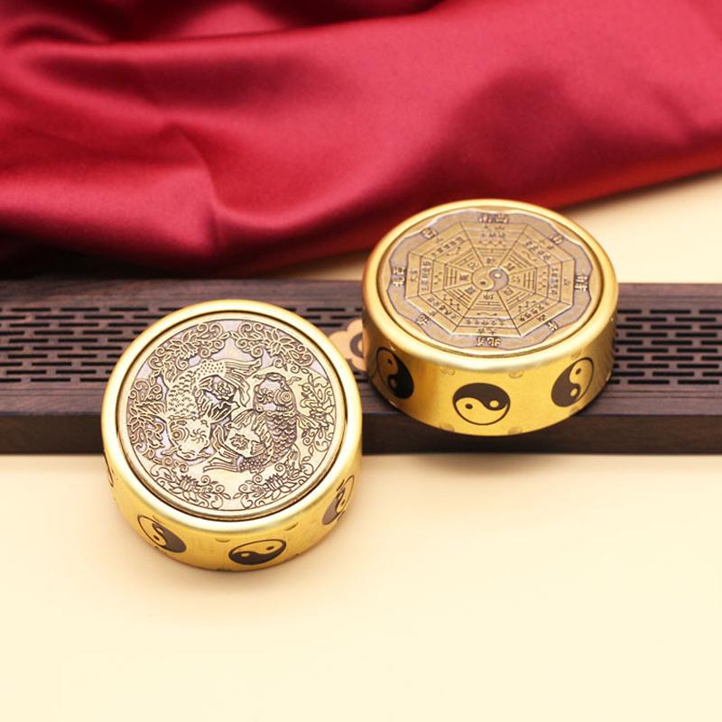 Gossip Fisch Fingerspitzenkreisel Reiner Kupfer Ffingerkreisel Rotierender Mahjong Fingerspitzenkreisel Dekompressions-Fingerspielzeug