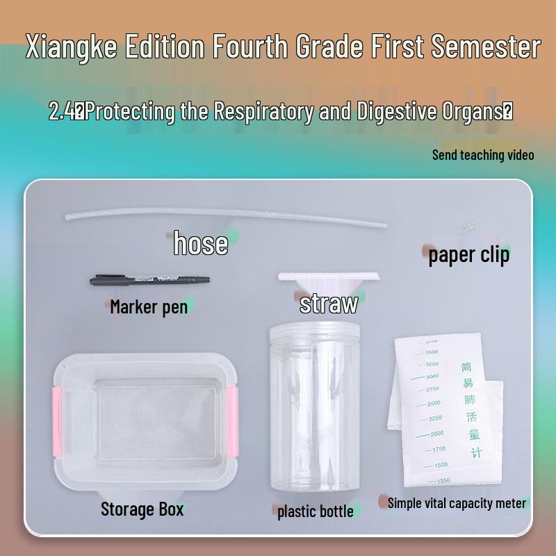 Xiangke 4th Grade Science Kit: Protecting Respiratory & Digestive Organs