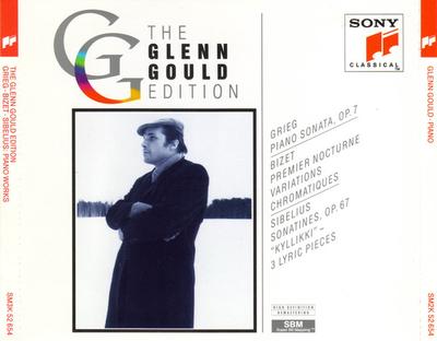 CD GLENN GOULD, EDVARD GRIEG, GEORGES - Grieg: Pianosonate, Op.. 7 / Bizet: SM2K52654 Sony Classical 1992 VS Klassiek Gebruikt