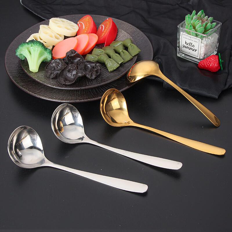304 Stainless Steel Large Head Soup Ladle Set