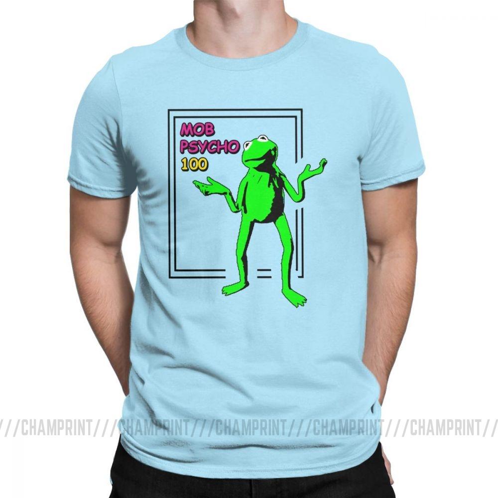 Męska koszulka z krótkim rękawem Mob Psycho 100 Fashion Cotton Tees T Shirt z krótkim rękawem