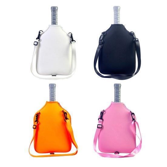 Pickleball Racket Bag for Women Crossbody Tennis Bag Waterproof Pickleball Paddle Sling Bag for Pickleball Accessories