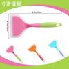 Silicone Spatula for Kitchen Cookware Omelets, Tool, Heat-Resistant,