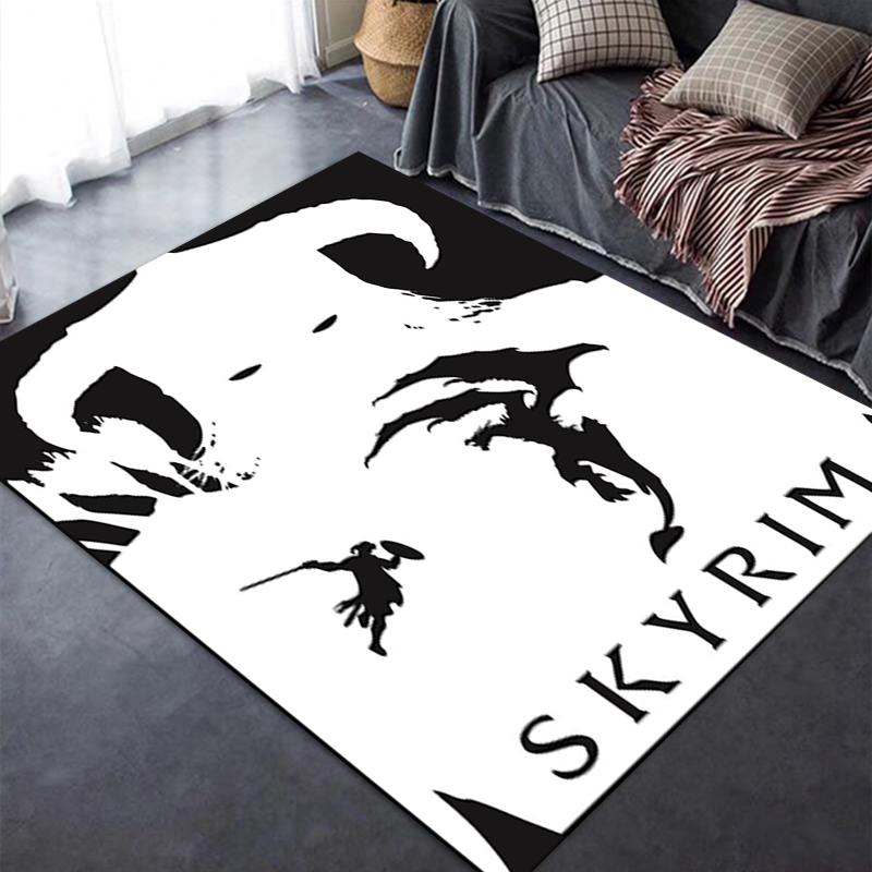2025 New Skyrim Carpet Rug for Living Room Bedroom Home Sofa Decoration,Kids play Non-slip Floor Mat167