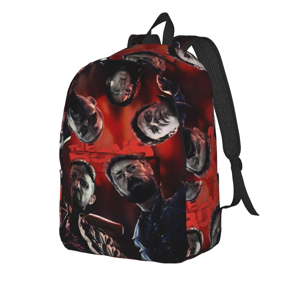 The B-Boys TV Series Backpack for Men Women Fashion Student Work Daypack Laptop Computer Shoulder Bag Durable