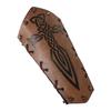 Knight Arm Gauntlets Leather Belt  Vintage Arm Guards Halloween Cosplay Costume